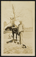 Elbert Shands and "Flyaway," Louise H. Davidson's mare