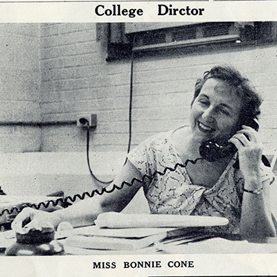 Bonnie E. Cone oral history interview 10, 1988 February 4